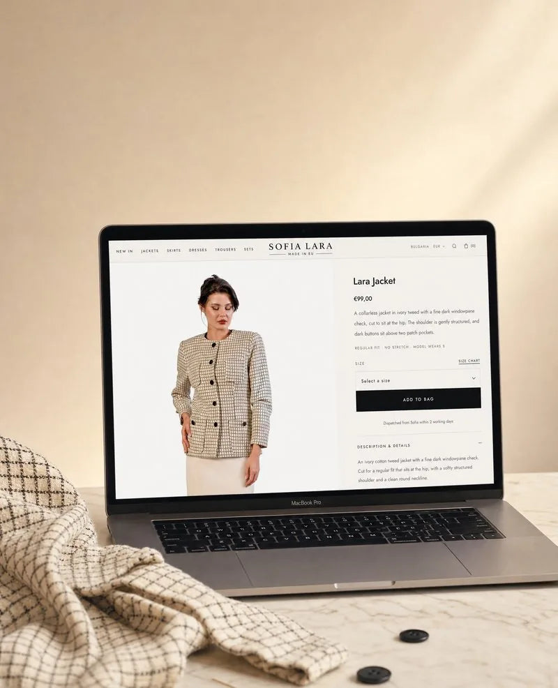 A fashion store on a theme built for outdoor gear, without a single category.