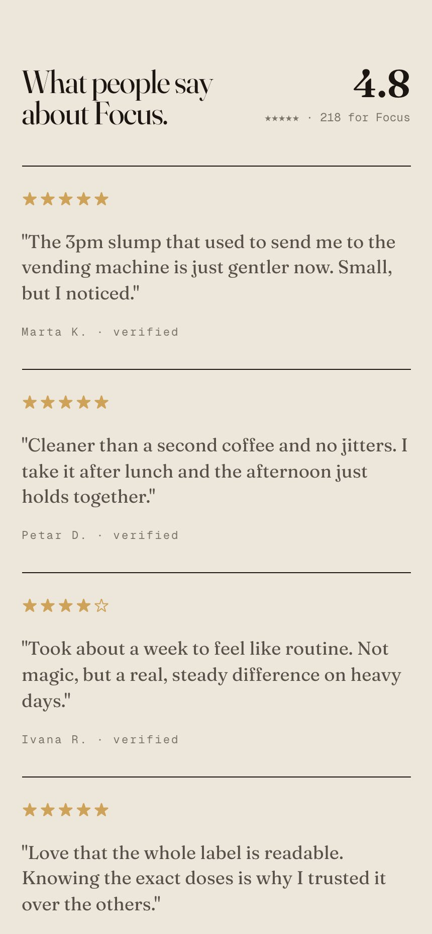 Trust and Social Proof